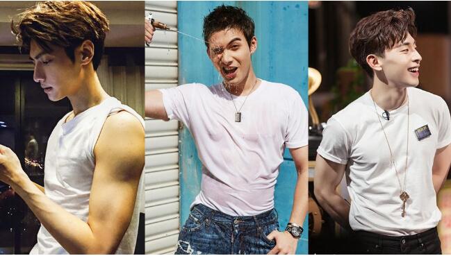 这10位男星都是隐藏版肌肉男神！邓伦、张彬彬、赵志伟各个穿衣显瘦、脱衣有肉