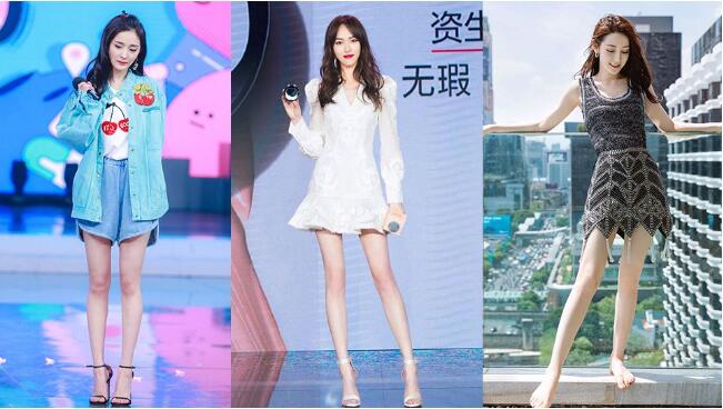 当红小花美腿排行榜谁才是美腿女神 有修VS精修谁才是腿精一目了然