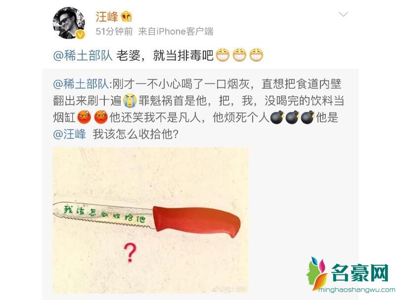 章子怡发文