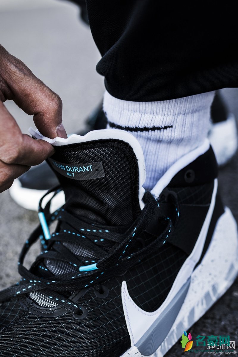 kd13首发黑白配色上脚 kd13发售