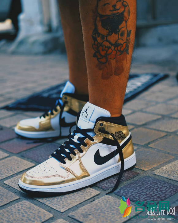 aj1 mid金角大王配色上脚 aj1 mid金角大王适合夏天穿吗