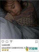 陈冠希晒女儿庆生 Alaia睫毛超长很可爱