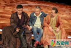 陈道明濮存昕同框 陈道明的头发白看上真是太抢镜了