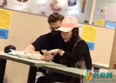 郭富城夫妇穿情侣装 方媛依偎在郭富城身上非常享受