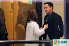 阿娇孕妇装约会 赖弘国和阿娇两人一直不断的嬉闹