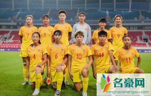 中国女足U16凸点照以及资料 u16女足比赛视频截图