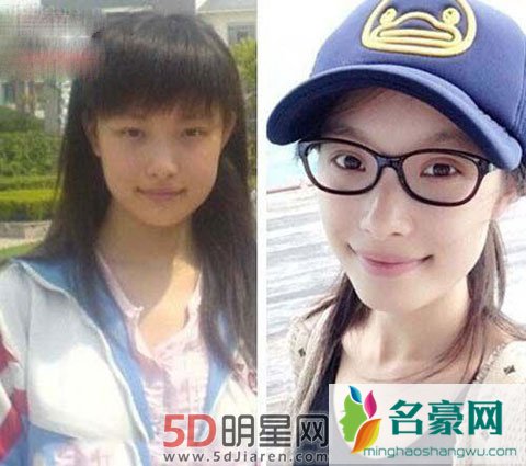 倪妮刚出道私人照片以前并不好看 倪妮是怎么考上大学的