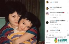 阿娇晒与妈妈合照 与妈妈五官十分相似可爱爆棚