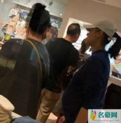 胡杏儿挺孕肚逛街 婆媳两人很细心在挑选新生儿衣服