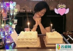 杨紫晒照为蒋欣庆生 蒋欣脸上洋溢着开心的笑容
