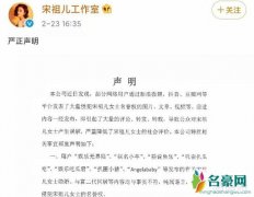 宋祖儿工作室声明引热议 Angelababy无辜躺枪是怎么回事