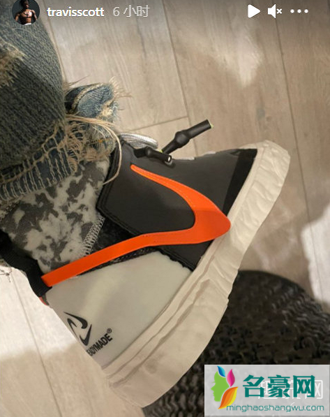 Travis Scott上脚READYMADE联名Blazer Readymade x Nike Blazer实物测评
