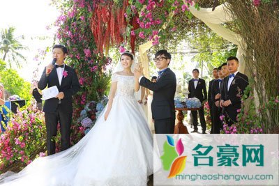 金志文金兰女儿照片 金志文金兰三亚婚礼现场