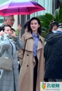 刘诗诗复工状态佳 微卷的中长发凸显熟女气质