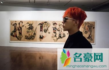 GD权志龙美术展览会展现另一面的自己