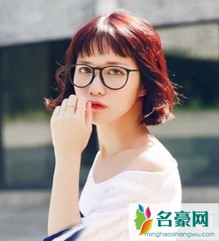 韩式短发发型女图片_最适合夏季的韩国最新女生短发发型图片6