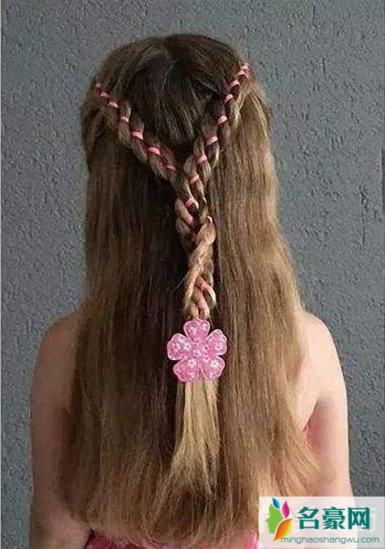 儿童公主发型简单漂亮，气质甜美的小女孩公主扎发发型图片5