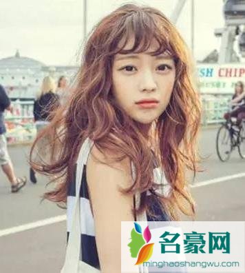 2017年流行的刘海发型图片