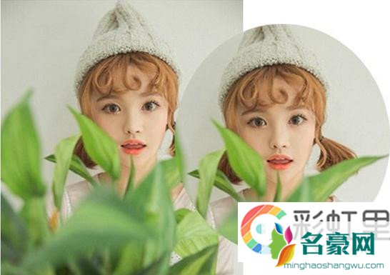 稀薄空气刘海发型 搭配帽子正是冬季时尚的一款