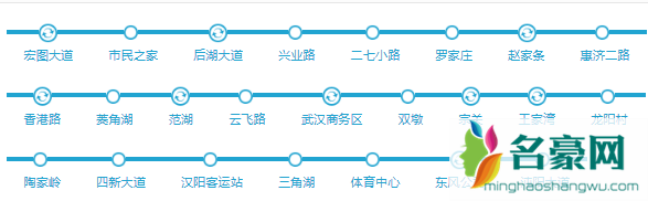 武汉三号线地铁站点地图完整版20212