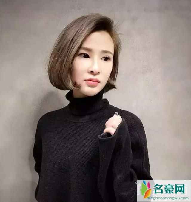 50岁女人显气质发型：知性温婉型短发发型3