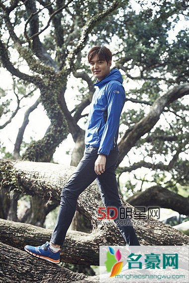李敏镐法国EIDER品牌2015春夏户外运动宣传照公开