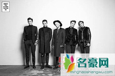 Bigbang3月份回归 黑白画报展现时尚帅气