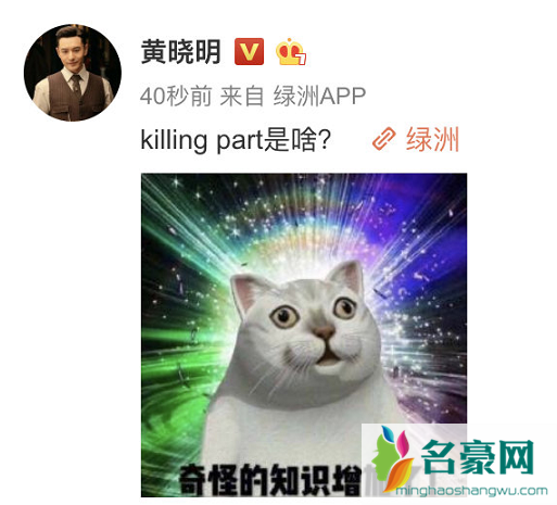 黄晓明问killingpart是啥?网友:就是姐姐们鲨你的瞬间!