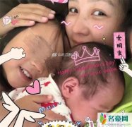何洁生三胎了吗 何洁为刁磊生三胎疑似女儿正面照片曝光超可爱