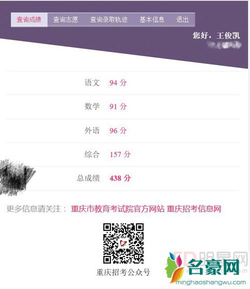 王俊凯高考成绩出炉 考前仅用2个月复习