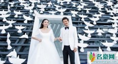 王黎雯杨烁结婚照曝光 二人婚恋全程回顾还是蛮甜的