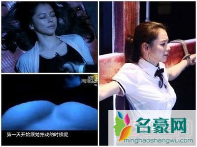 徐若瑄被绑在十字架凌辱 徐若瑄扒衣舔乳写真集