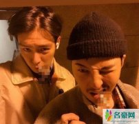 权志龙TOP同框 退伍后首次同框二人形象颓废吸烟照引热议