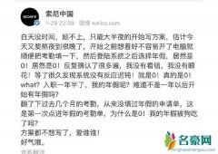索尼中国官微惊现神吐槽打脸索尼 索尼回应：他还只是个孩子