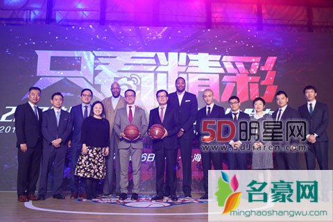 2017微博&NBA战略发布会举行 微博篮球大使陈晓亮相出席