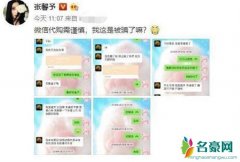 张馨予被代购骗是怎么回事 沈梦辰留被同一个代购骗加一