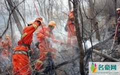 河北青龙县突发山火 消防员救火现场曝光为什么突然引发山火