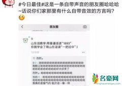 你为什么可以发语音是什么梗 你为什么可以发语音为什么爆红