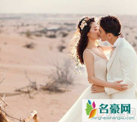 陈紫函壁咚戴向宇 迪拜婚纱照提前曝光