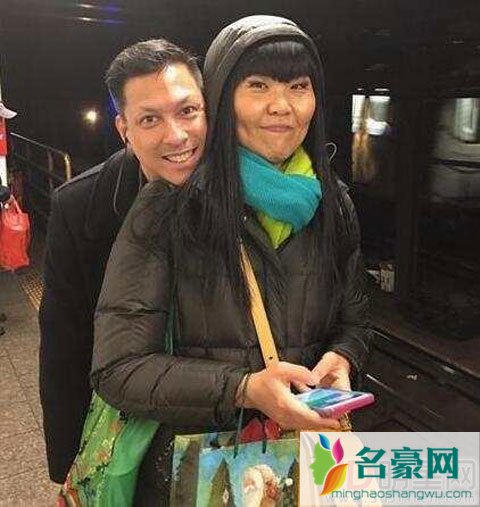 台湾丑女星Macy以丑出名 却收获外籍帅老公