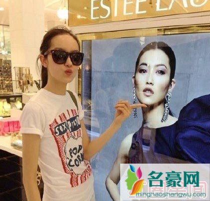 中国超模孙菲菲凸点男友资料照片 孙菲菲刘雯是什么关系