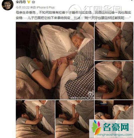 宋丹丹的母亲去世