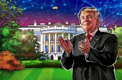 迷因币玩家在美国国会附近竖立12英尺高金色特朗普比特币雕像